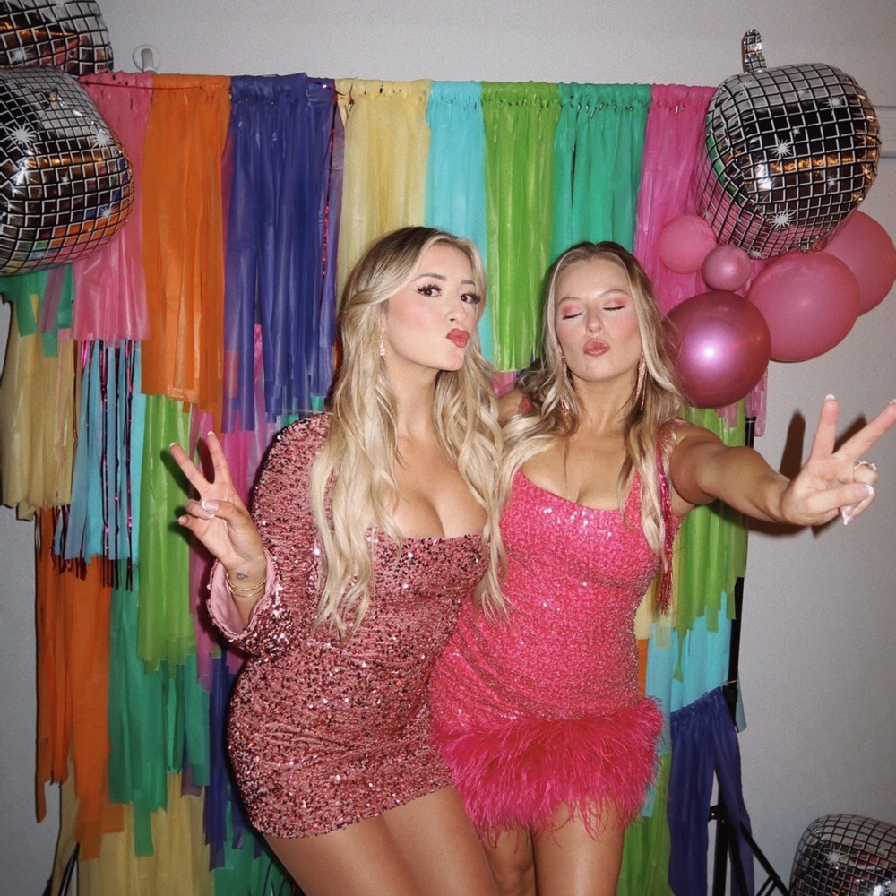 Nadine Merabi Evie beaded and feather hot pink dress - Picture 12 of 13